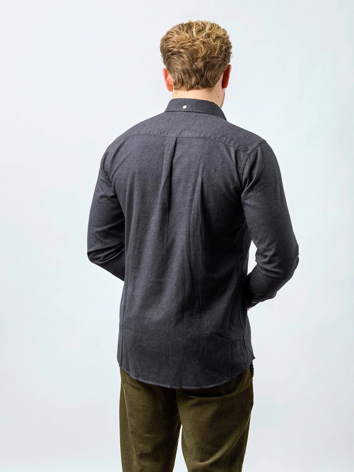 CARPASUS / Chemise flanelle "Populus" - Slate, gris foncé