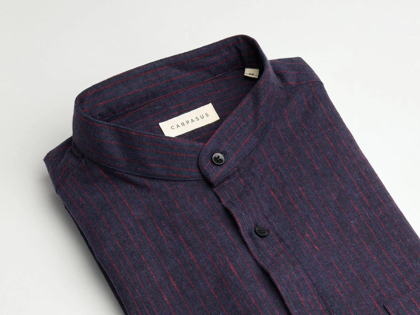 CARPASUS / Chemise Scurido flanelle, marine/red