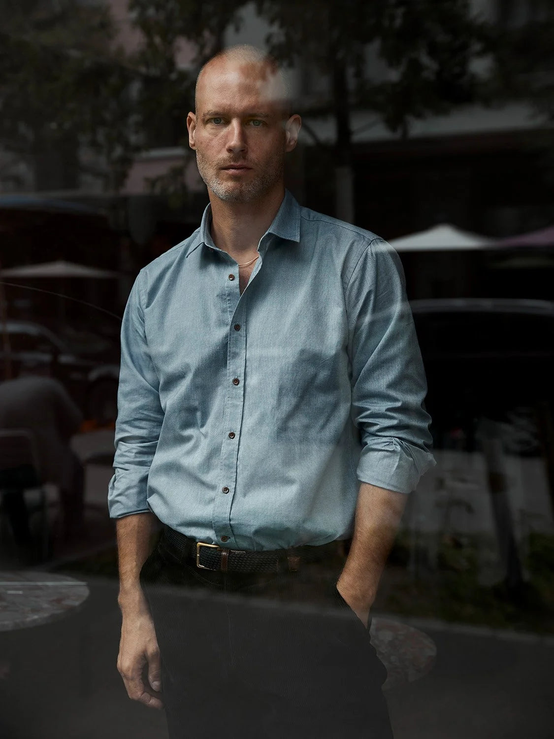 CARPASUS / Chemise Rivero, bleu clair jeans