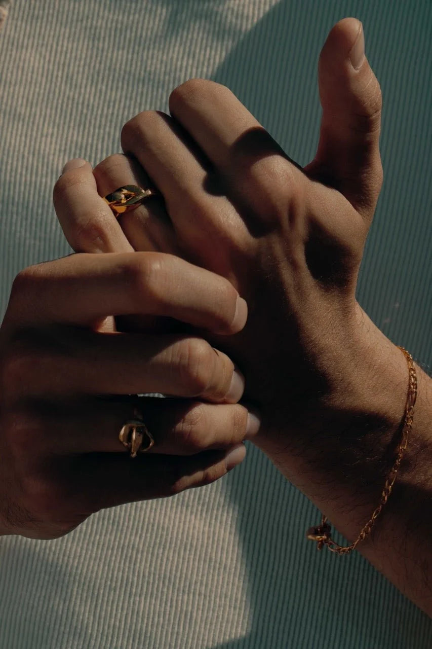 hana kim / Mesh Ring - or