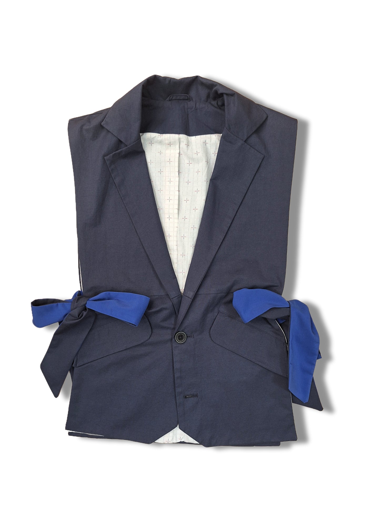 RE/Papa's Blazer à noeuds - n°32 REVERSIBLE