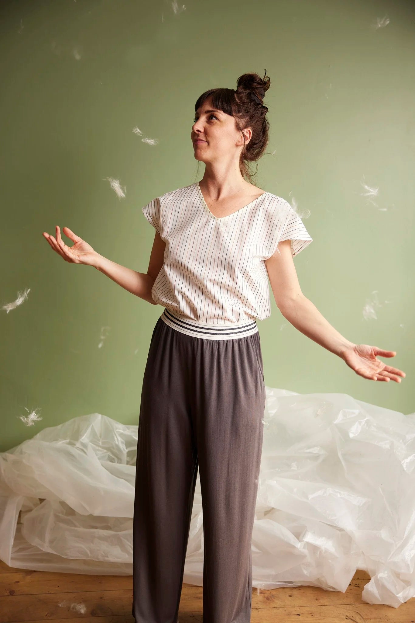 LABORATOIRE / Pantalons Flou en jersey