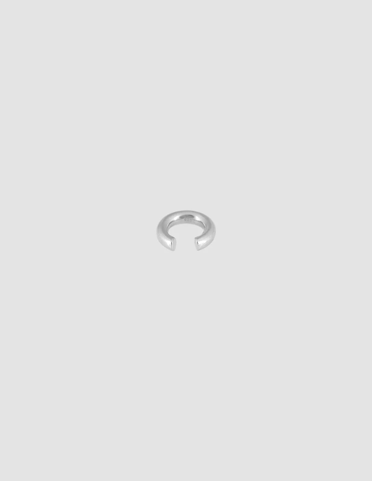big hoop cuff or ou argent