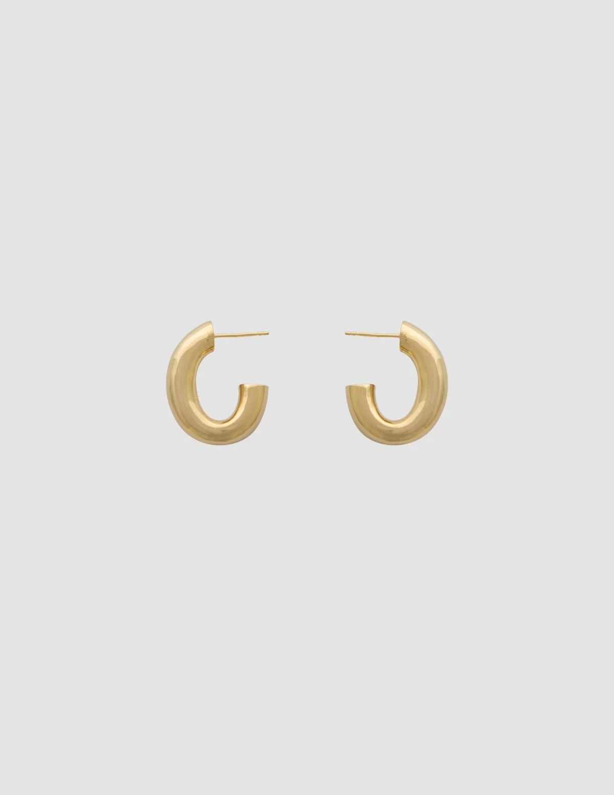Small oval Bold Hoops, or