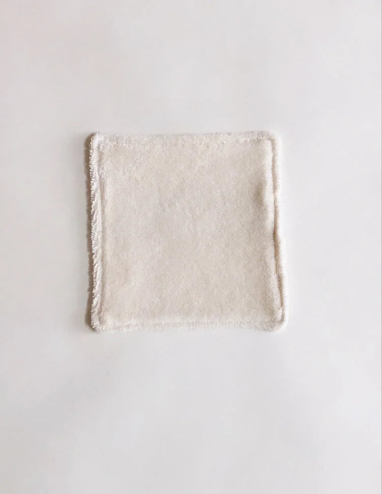 LABO / lingettes démaquillantes, mauve fleuri