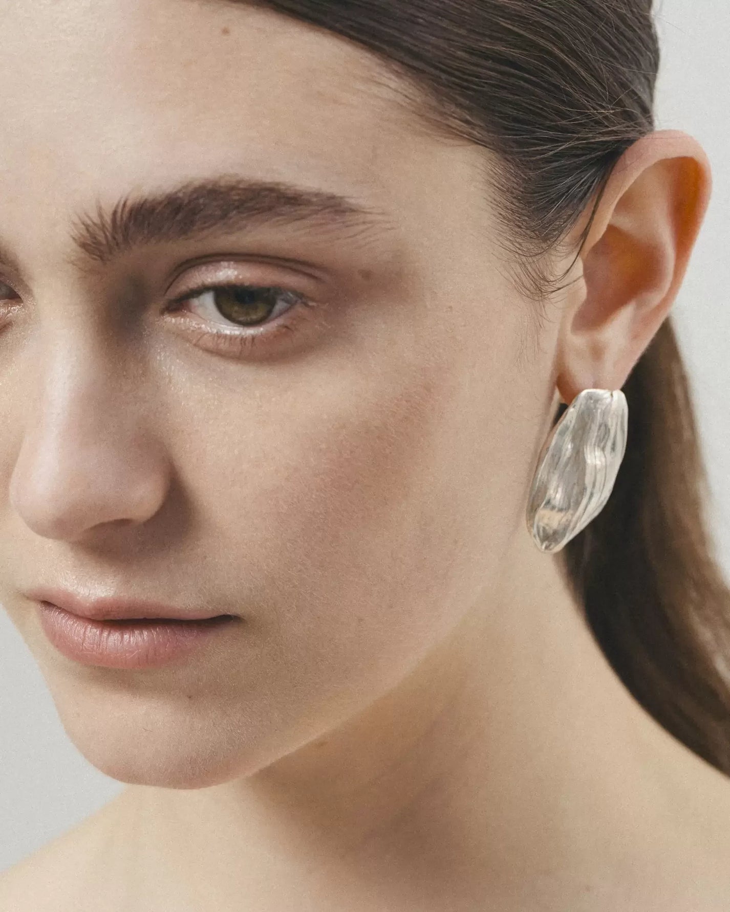 Laura Micheli Jewelry / BO Petalo Maxi, Argent 925