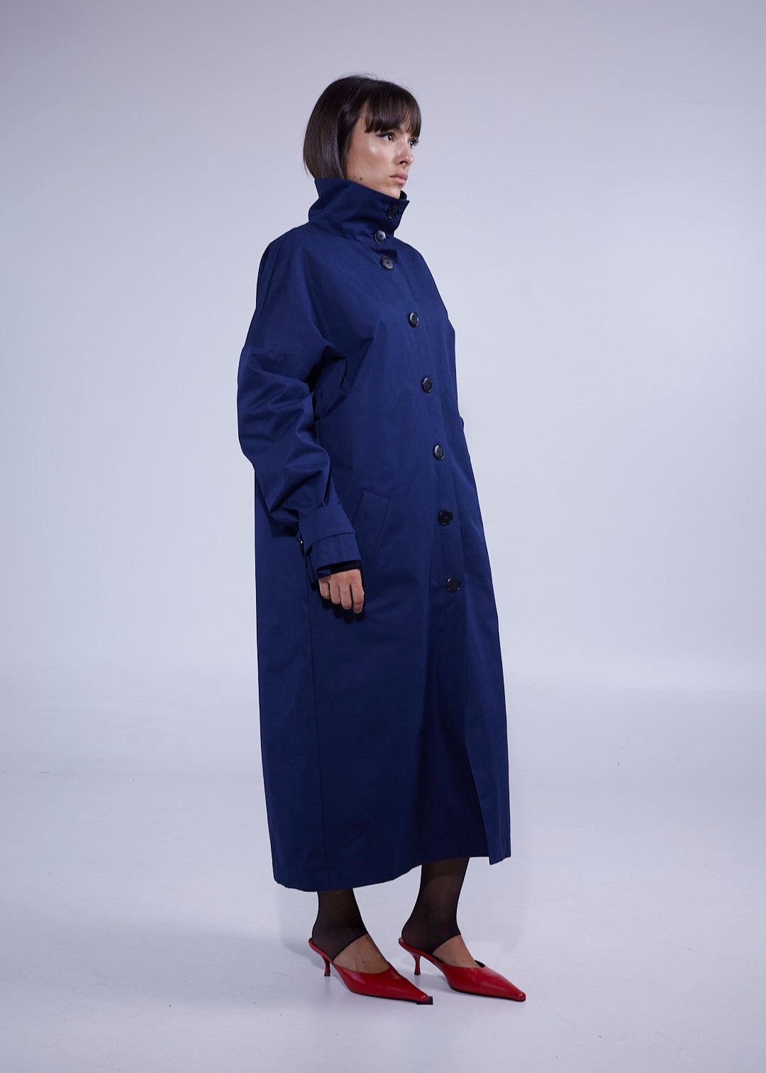 LABORATOIRE / Trench Rocher - bleu