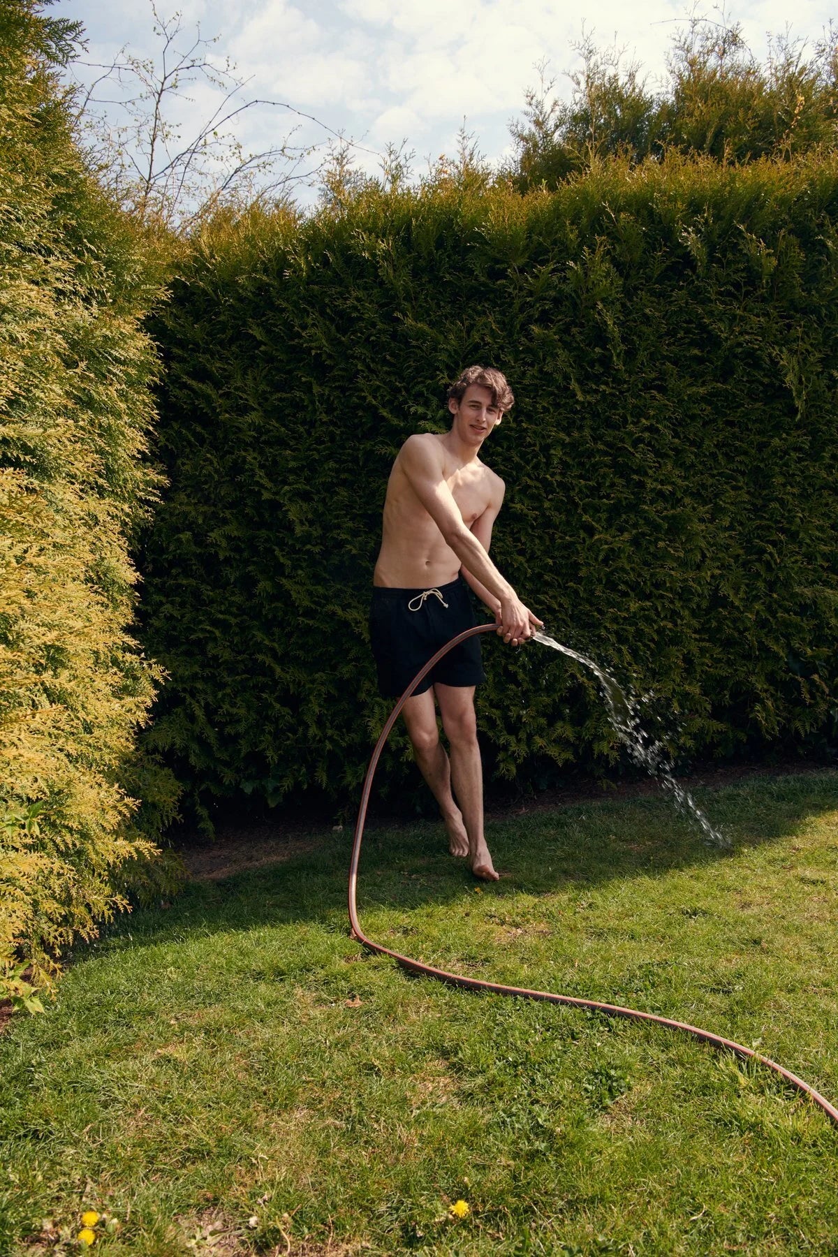 Neumühle / Short de bain Maggia - Black Coal