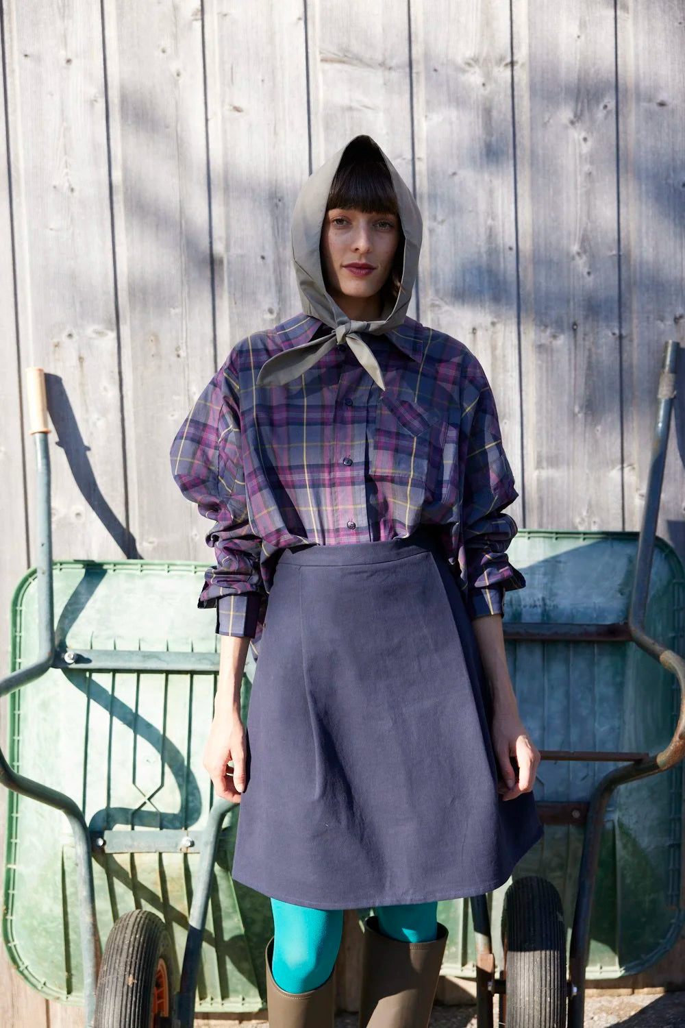 RE/LABO / chemise RE/Bielgee, carreaux