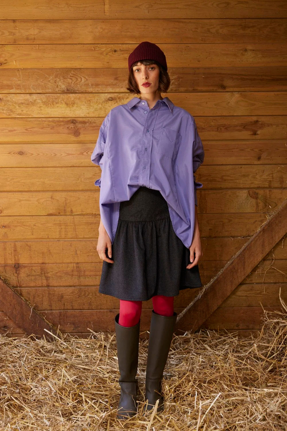 RE/LABO / chemise RE/Bielgee - lavande