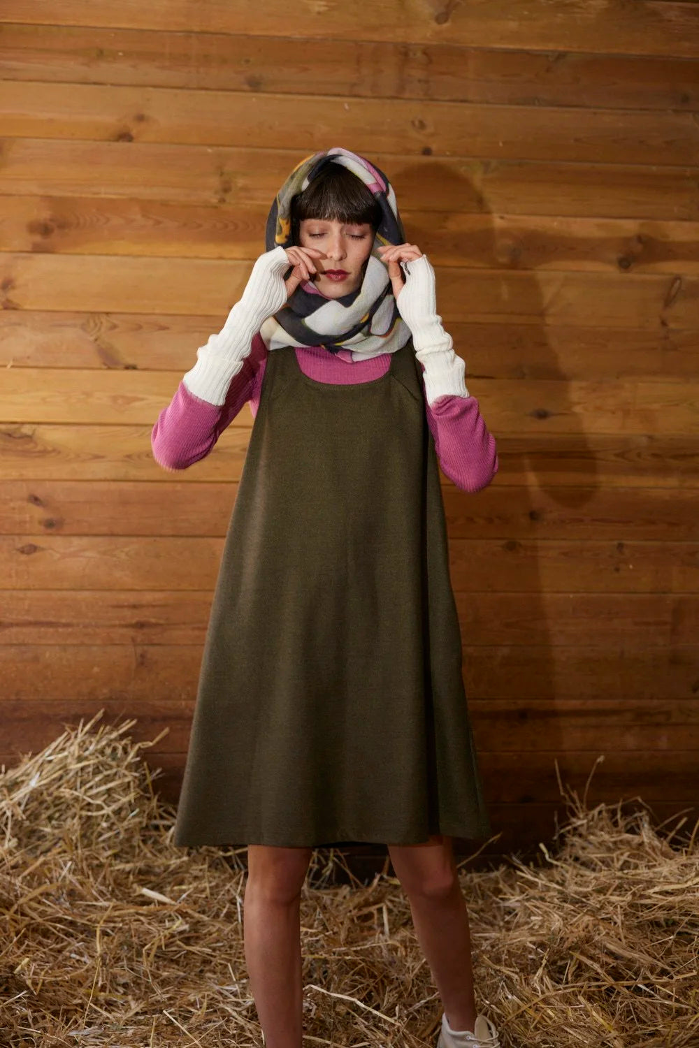 RE/LABO / Robe RE/Mystère, kaki