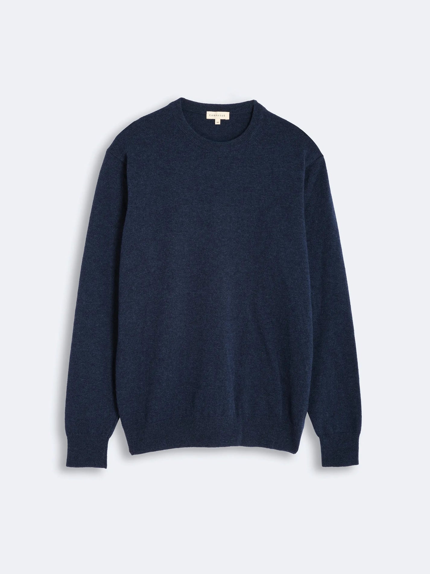 CARPASUS /Pull Ovino en laine vierge bleu saphir