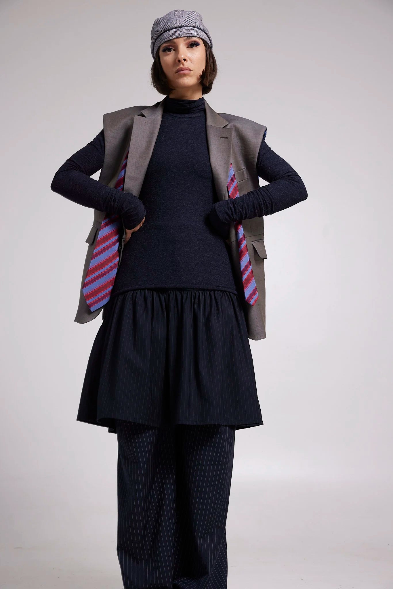 RE/Papa's Blazer avec rabats - n°3 gris