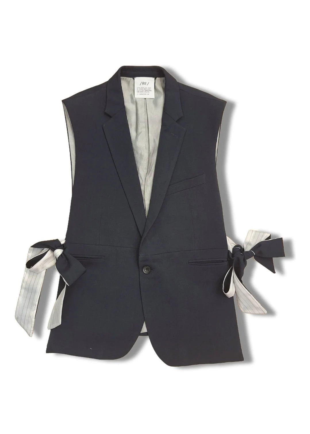 RE/Papa's Blazer à noeuds - n°36 Noir