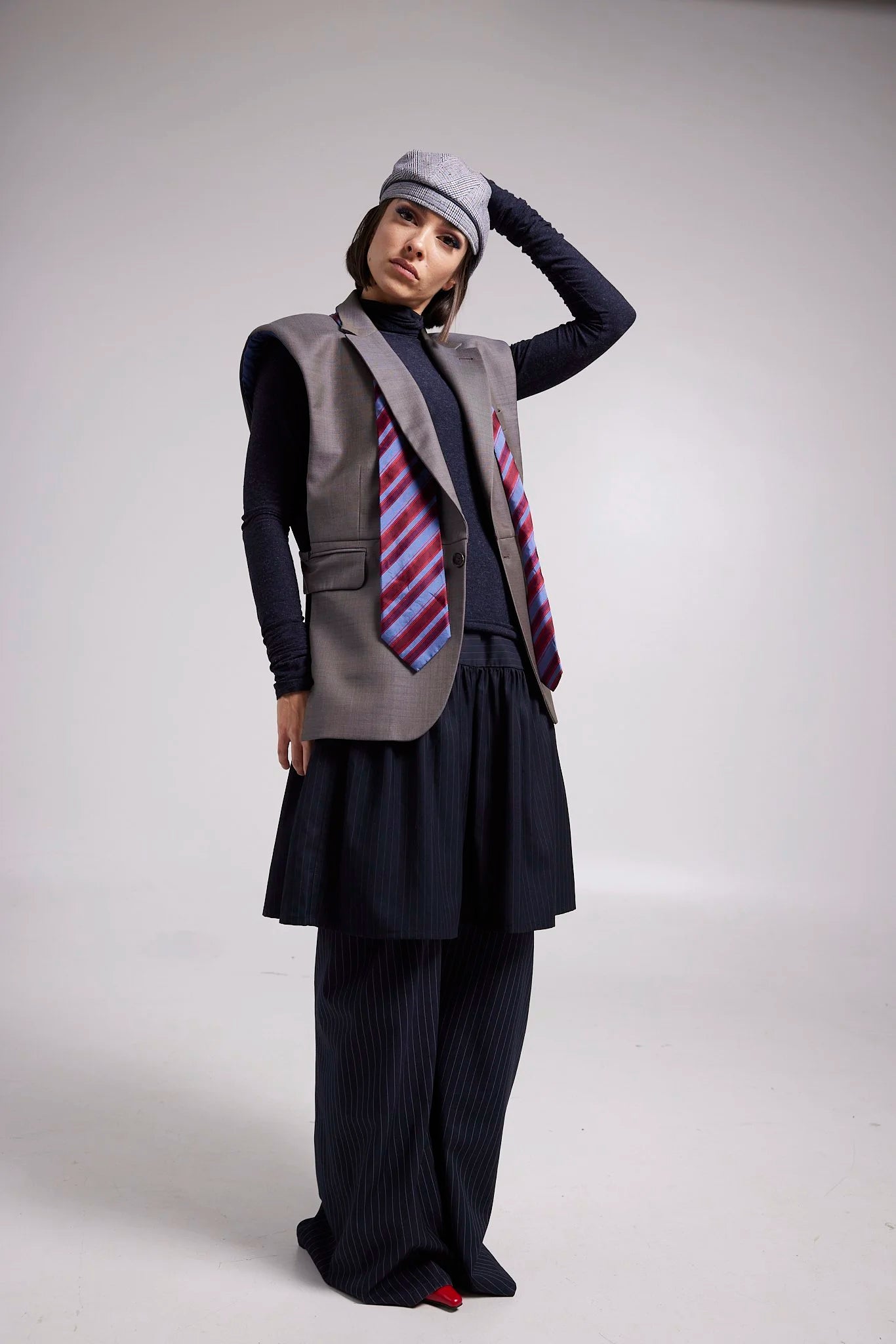 RE/Papa's Blazer avec rabats - n°3 gris