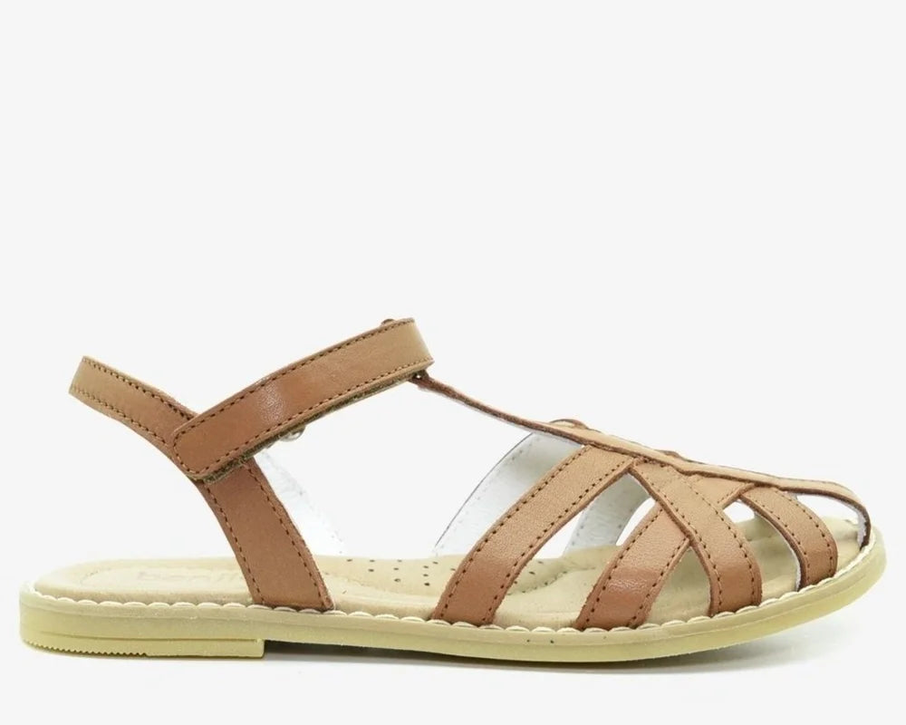 BENJIE / Sandales Verzasca velcro - cognac