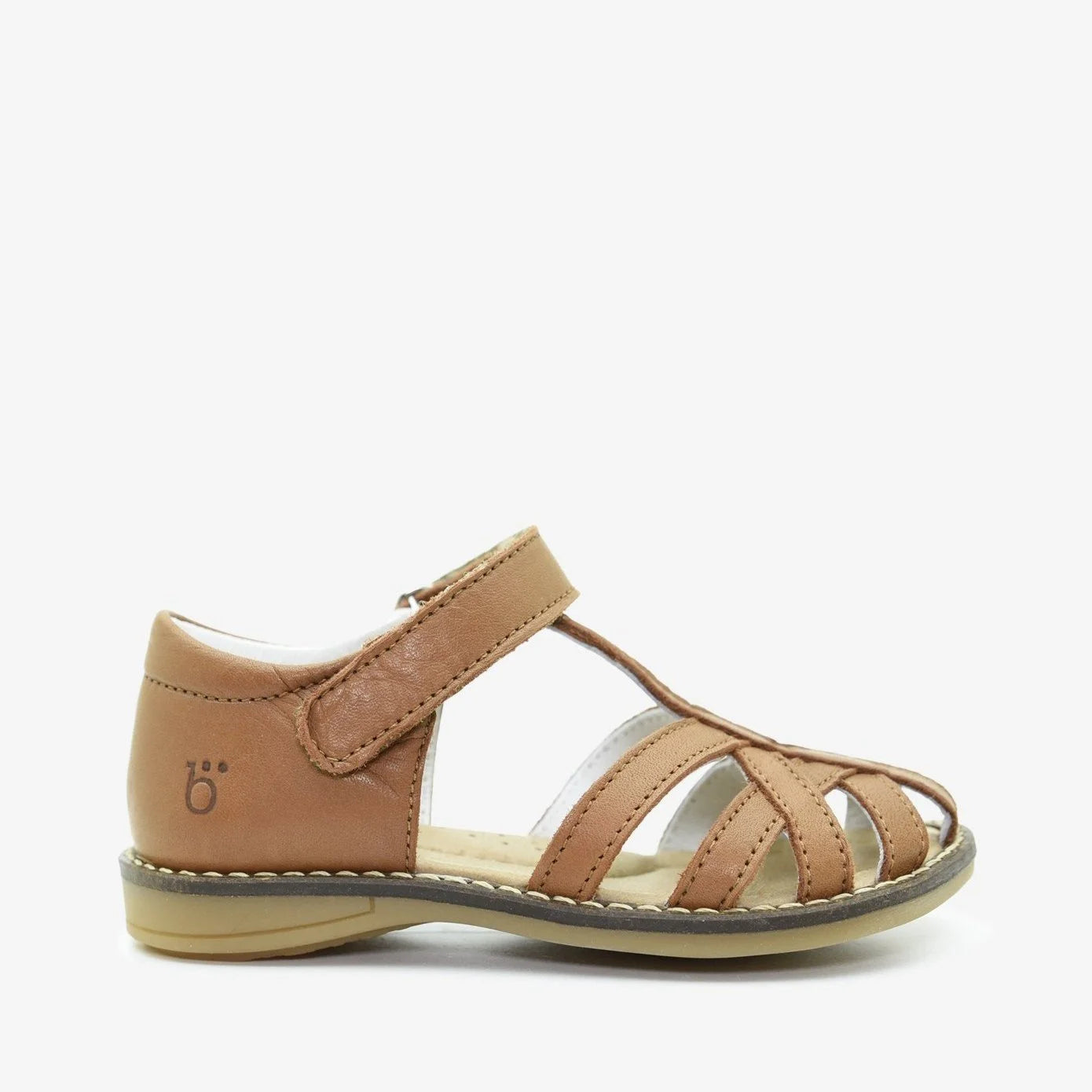 BENJIE kids / Sandales Breggia velcro - cognac