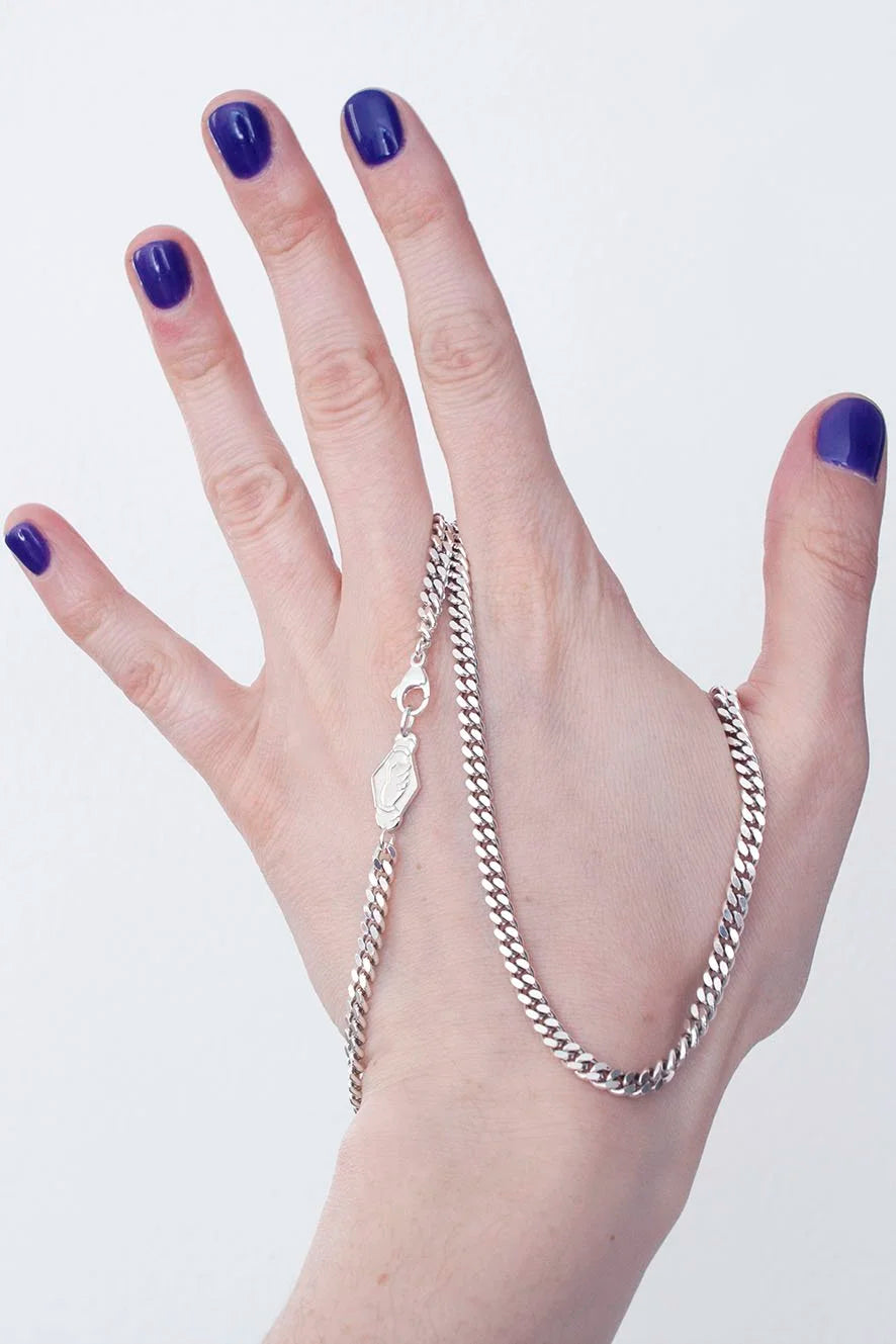 Capucine Jewelry / Collier chaîne large - Gourmette large