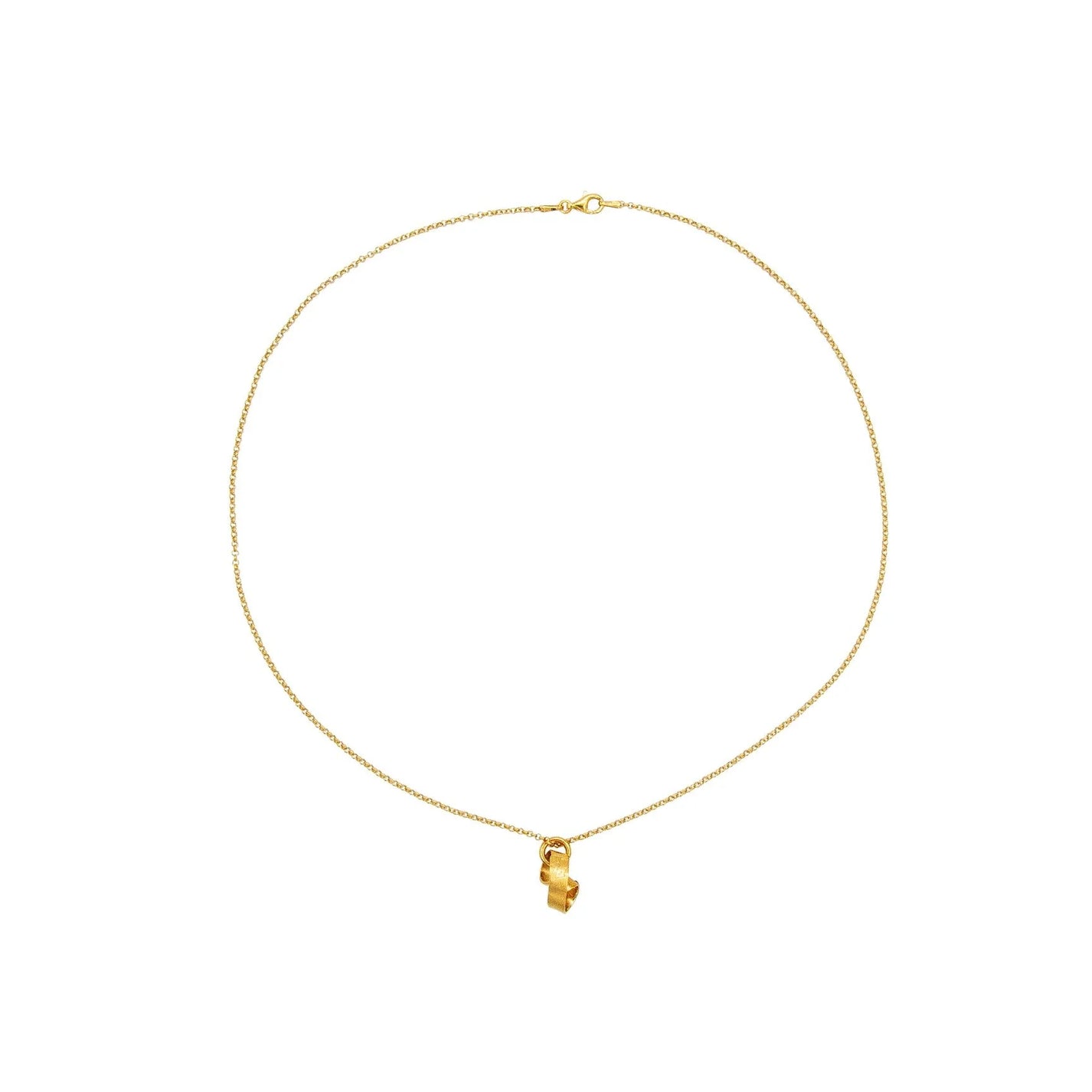 hana kim / Loop Necklace - or
