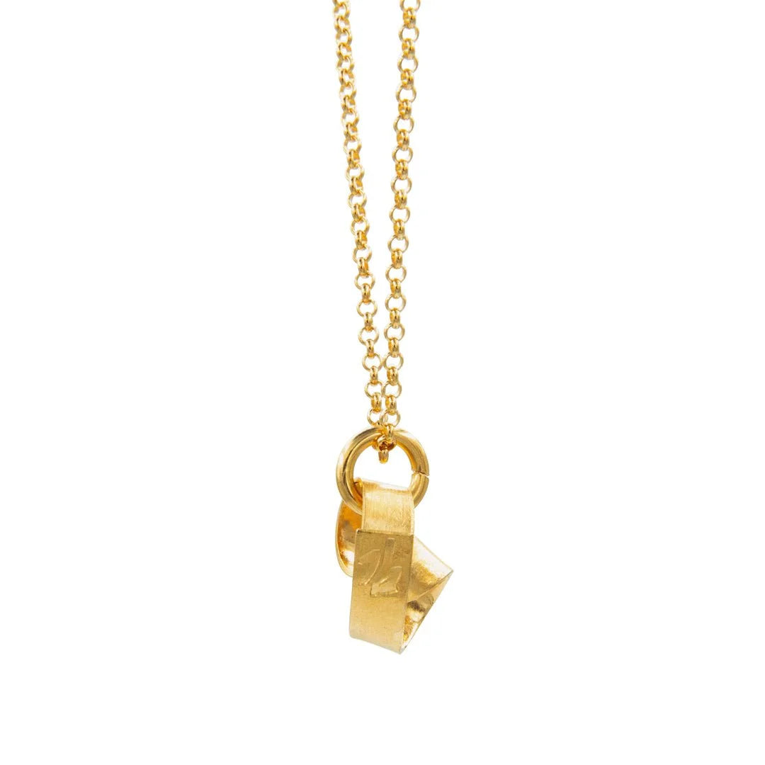hana kim / Loop Necklace - or