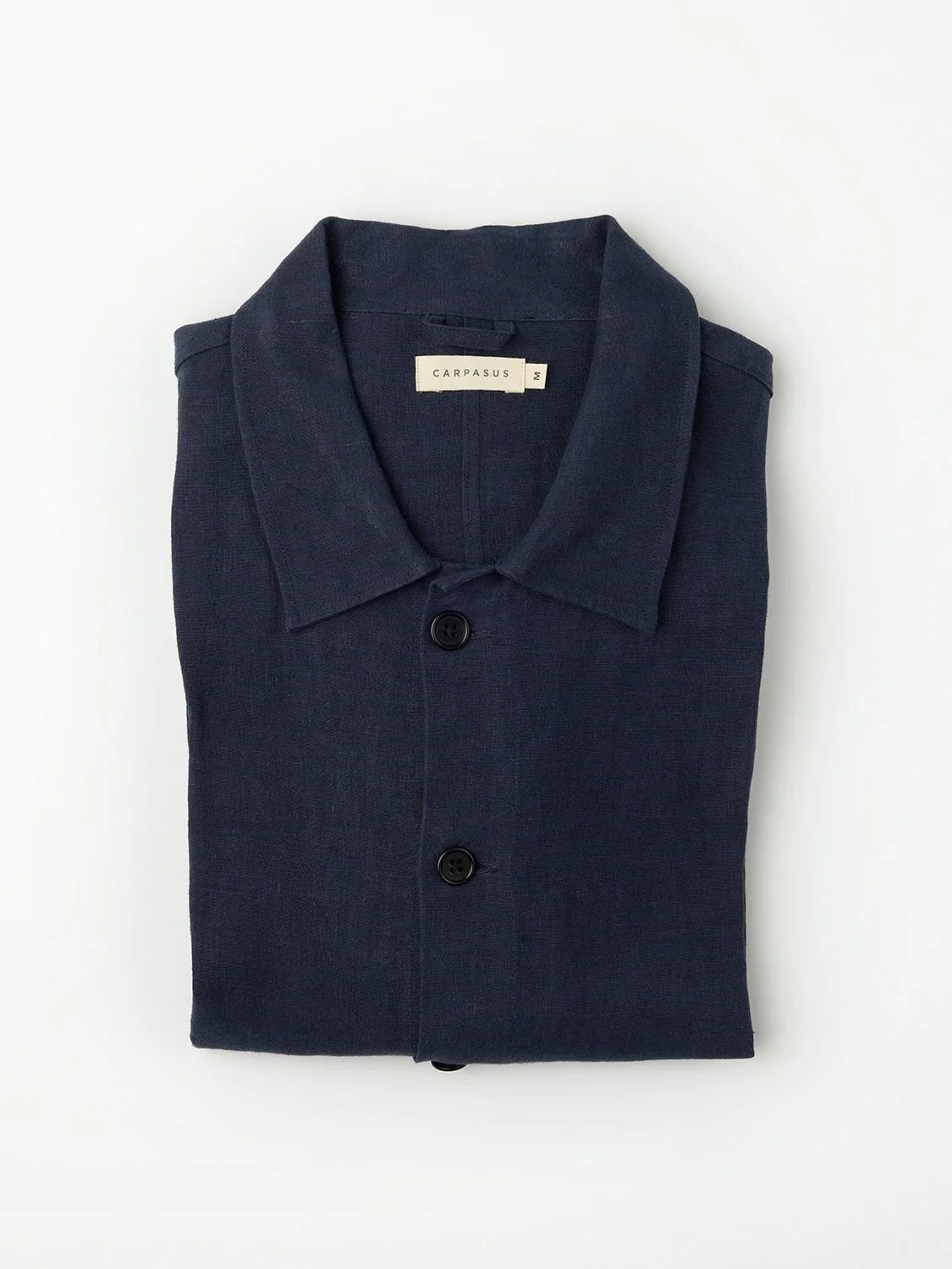 CARPASUS / Sur-Chemise lin Montagnola, Navy