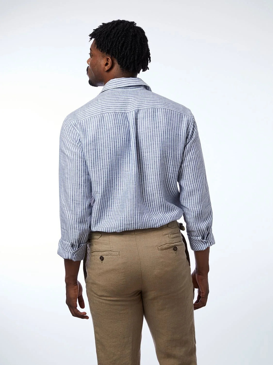 CARPASUS / Chemise Bellerive, navy stripes