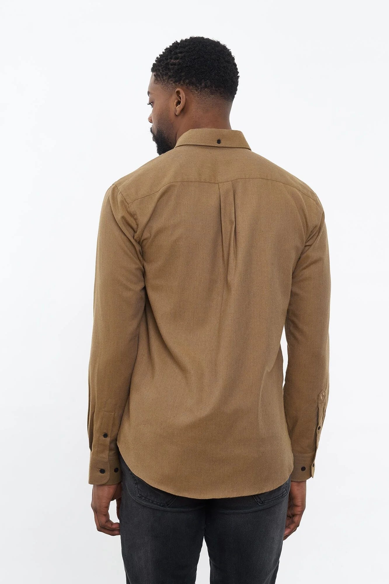 CARPASUS / Chemise flanelle "Populus" - ochre