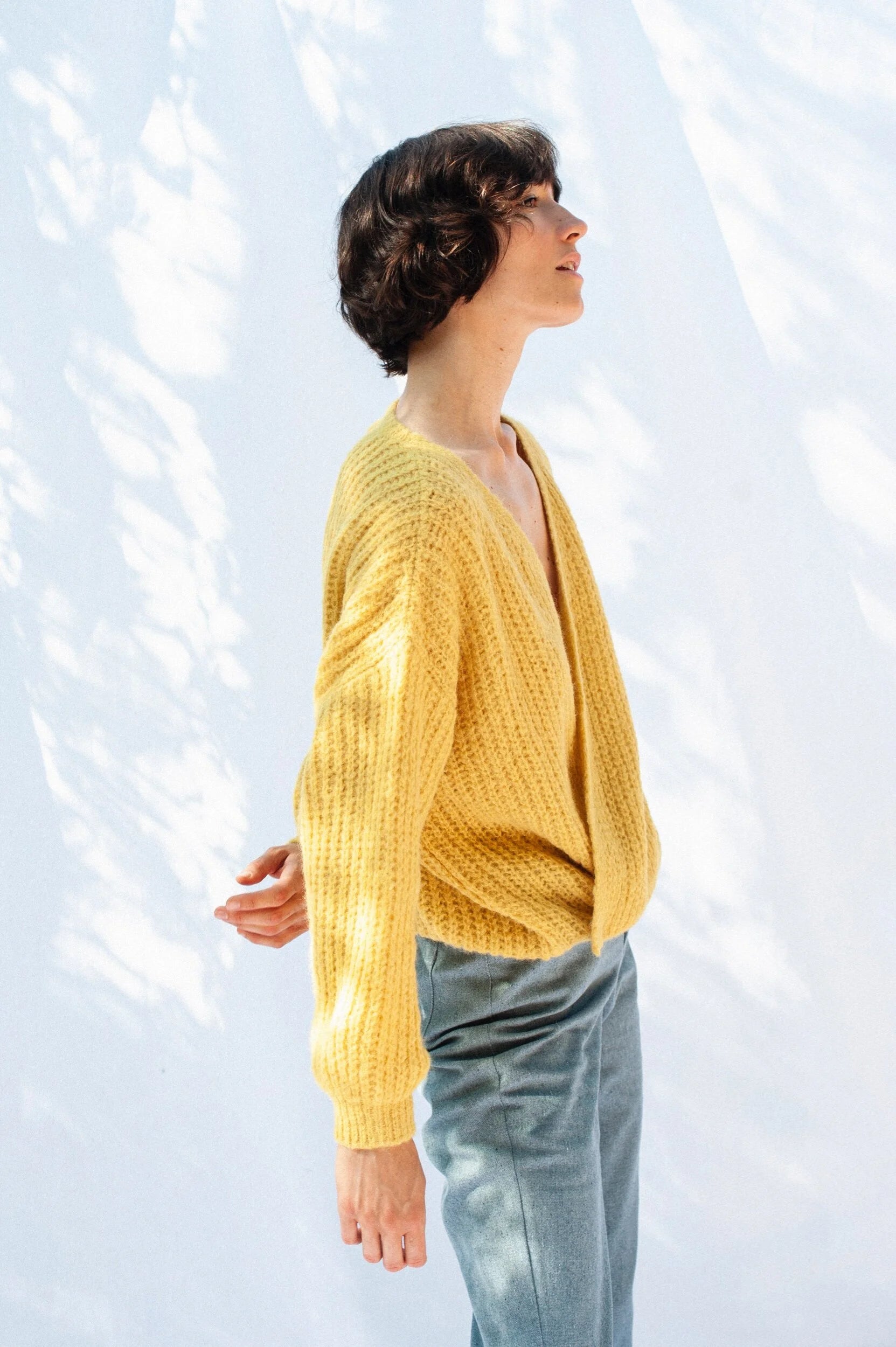 Jungle Folk /  Cardigan Vega - Daffodil Yellow
