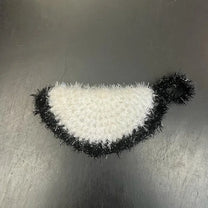 Tawashi pastèque / noir, blanc