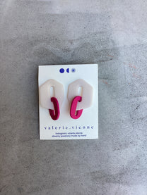 valerie vienne / Emma - blanc+fuchsia
