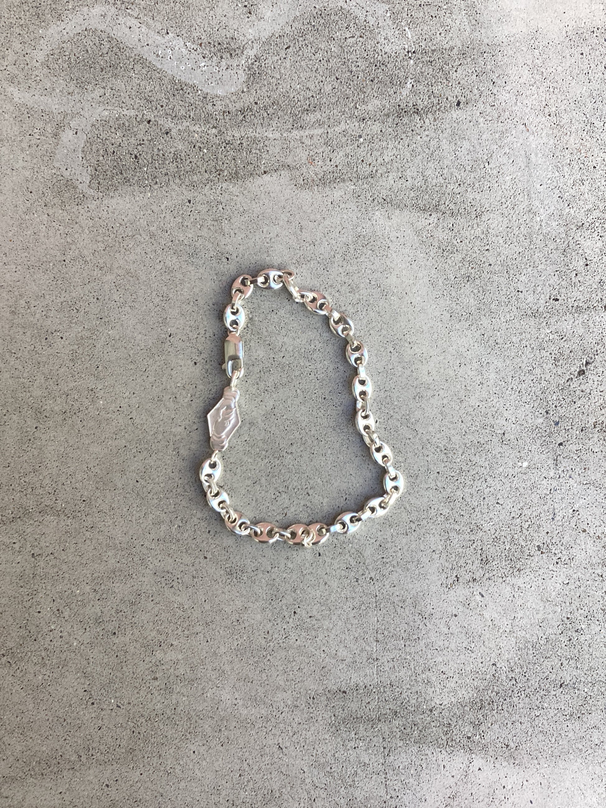 Bracelet chaîne - grain de café