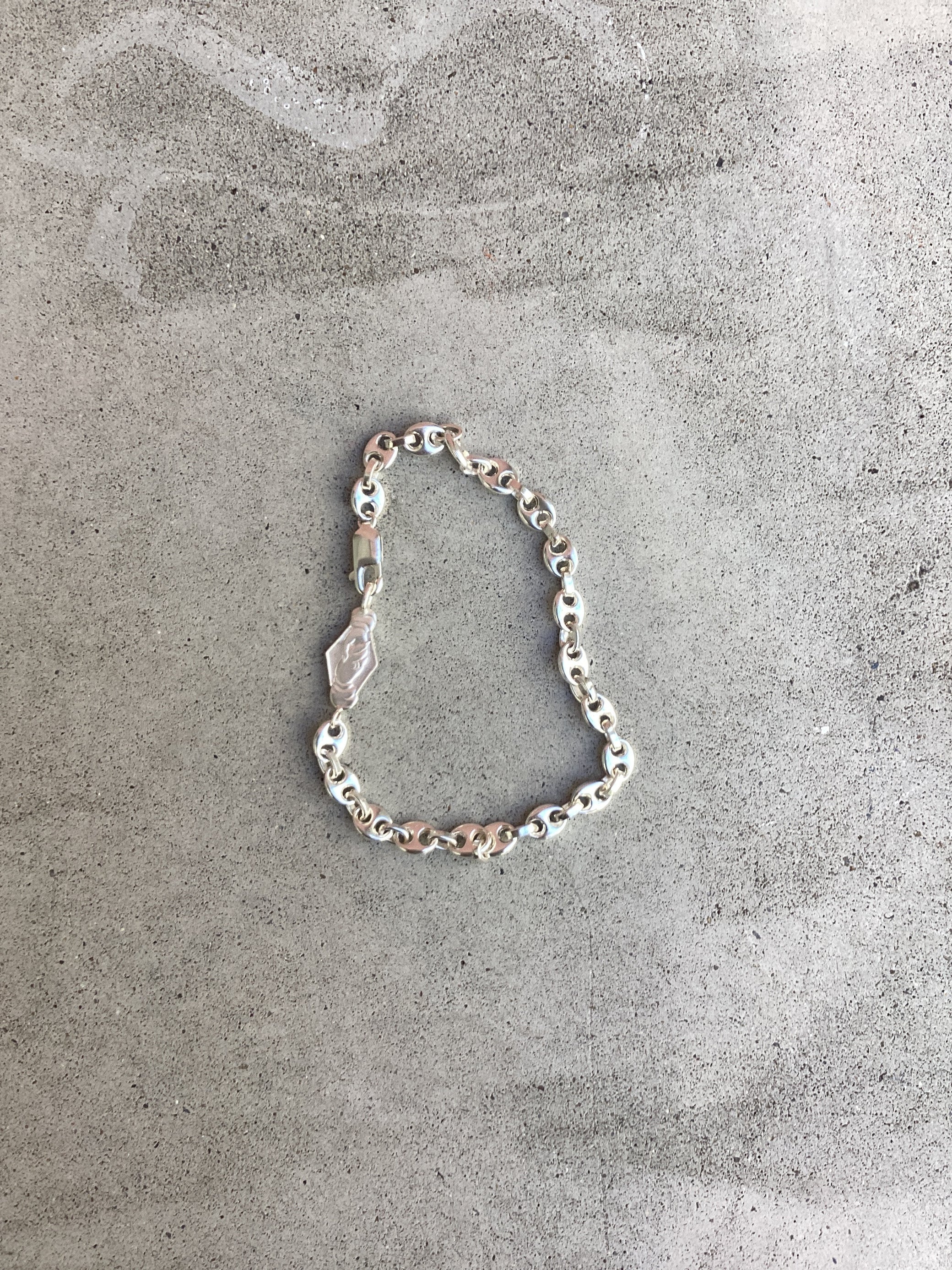 Bracelet chaîne - grain de café