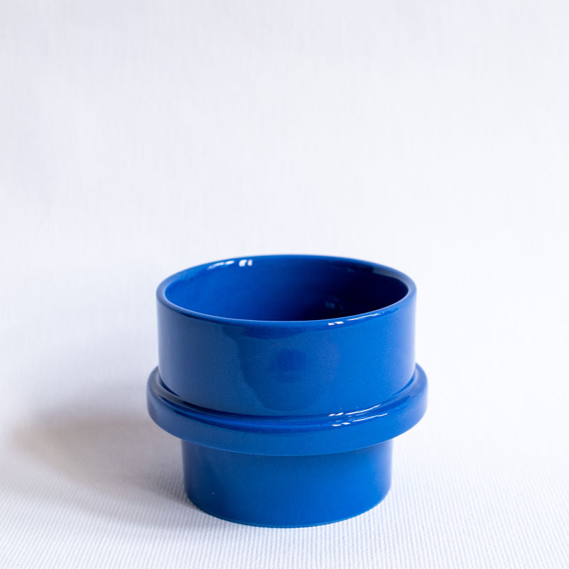 Tasse empilable / Bleu, bleu clair, rose