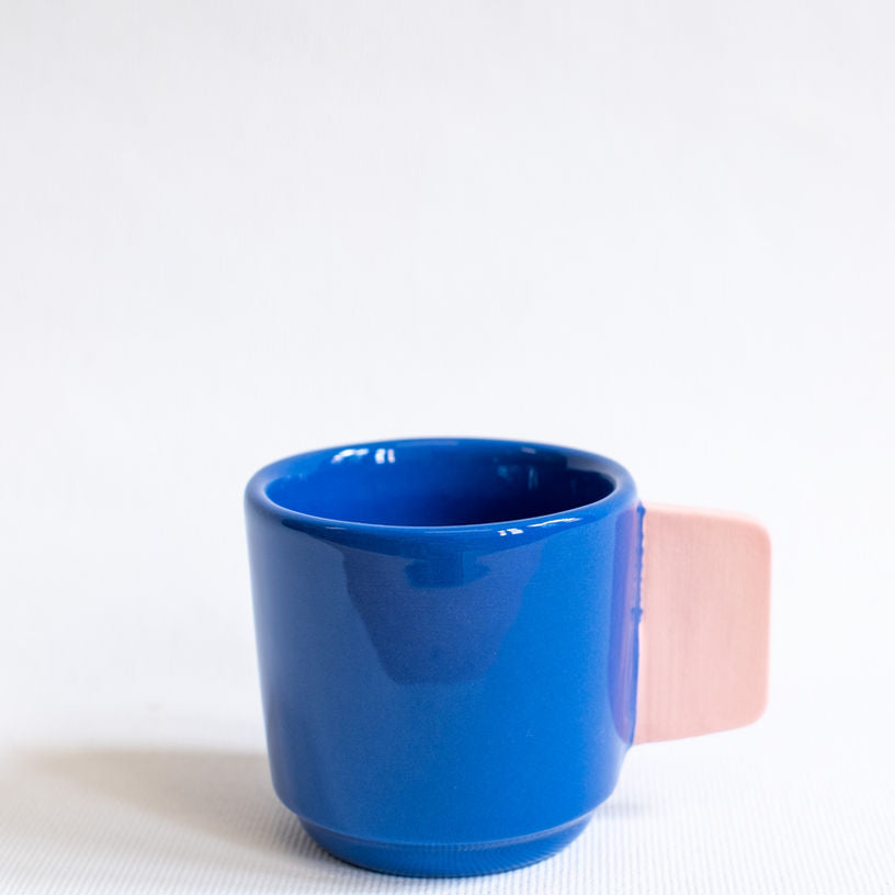Tasse Espresso 25 / Bleu, bleu clair, rose