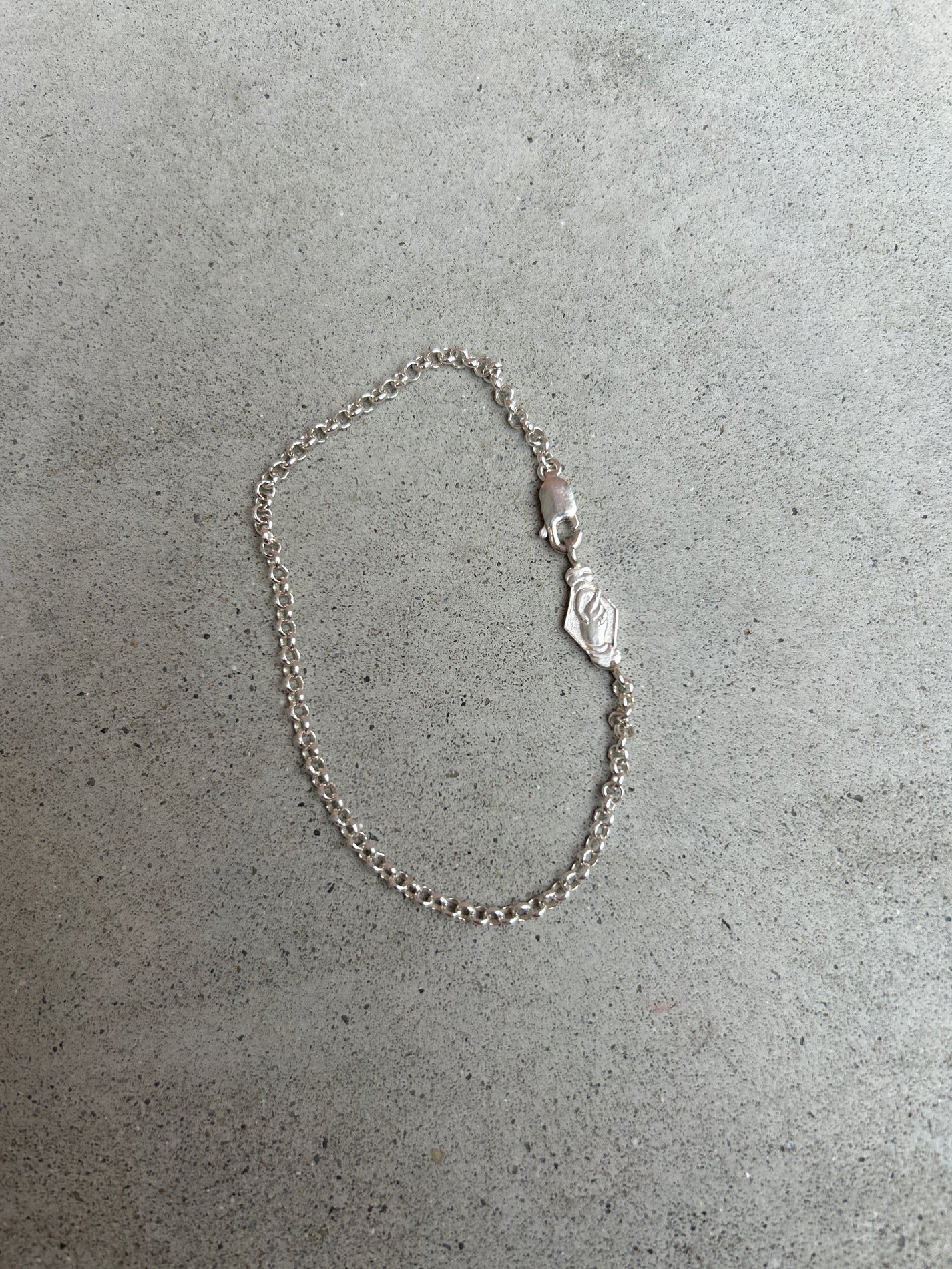 Bracelet chaîne - forçat mini