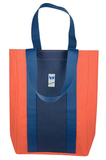 Sac épaule ROMY - Orange blau