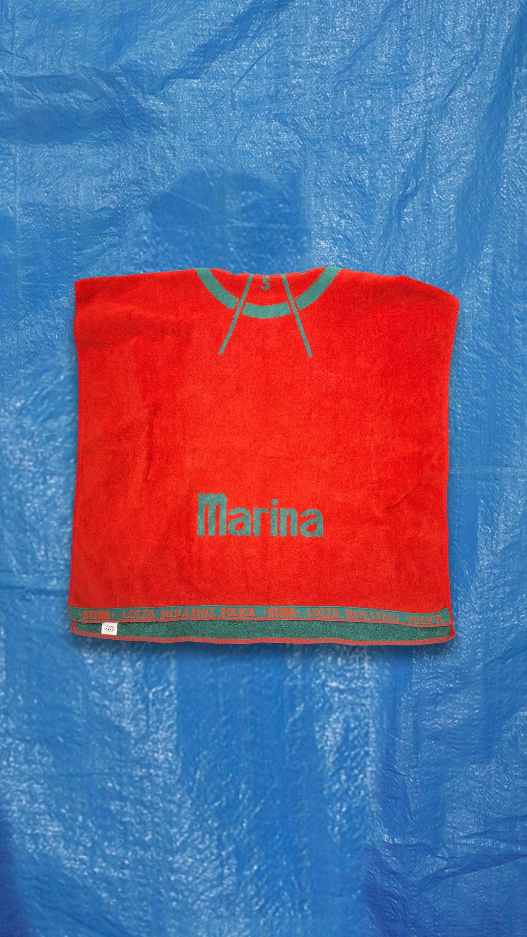 RE/Terry / Robe tissu éponge - Marina