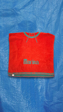 RE/Terry / Robe tissu éponge - Marina