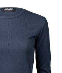 ERFOLG F / T-shirt manches longues uni blanc, noir ou marine