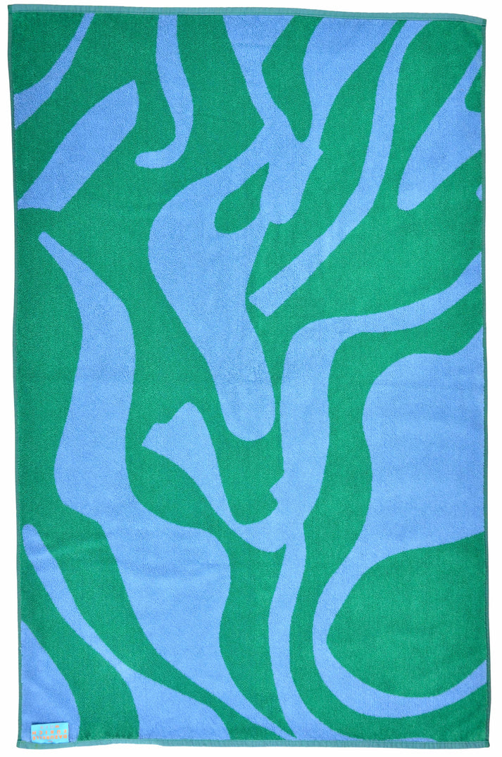 Linge de plage - GRÜN BLAU