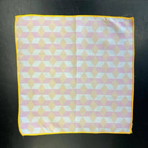 LABO / Lot de mouchoirs en tissu, différents tissus