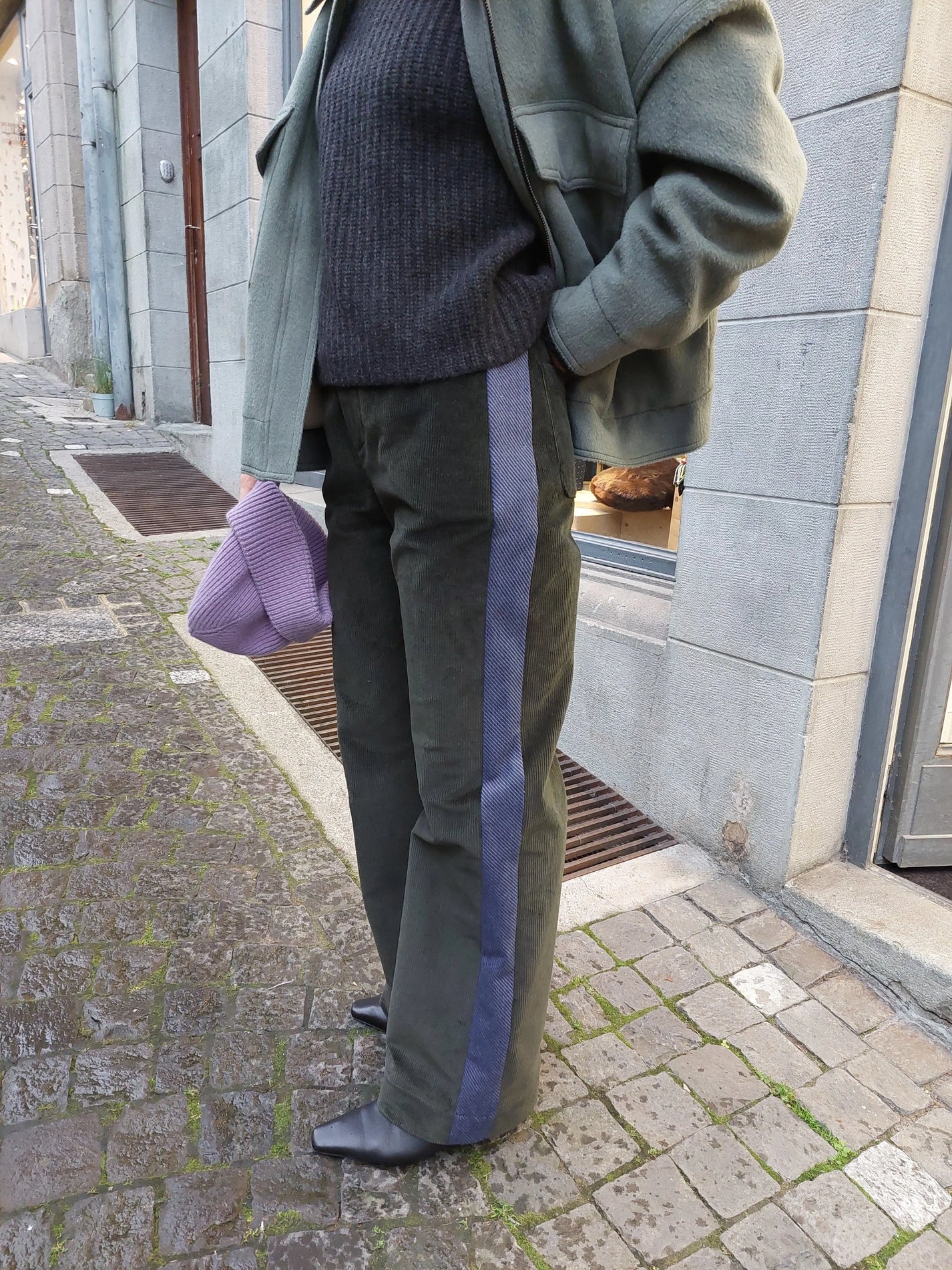 RE/Jungle Folk /  pantalon RE/MELODY - vert mousse