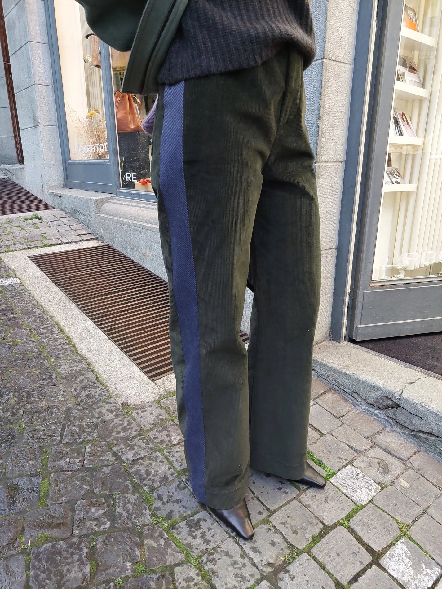 RE/Jungle Folk /  pantalon RE/MELODY - vert mousse