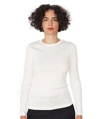 ERFOLG F / T-shirt manches longues uni blanc, noir ou marine