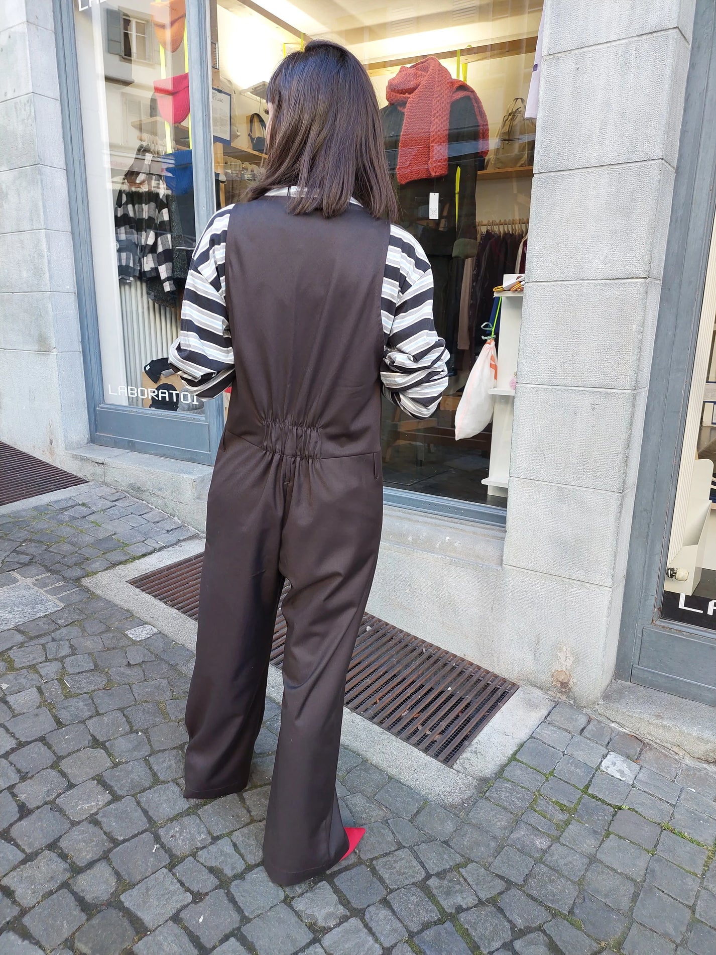 LABORATOIRE / Combinaison RE/Ambigu, marron