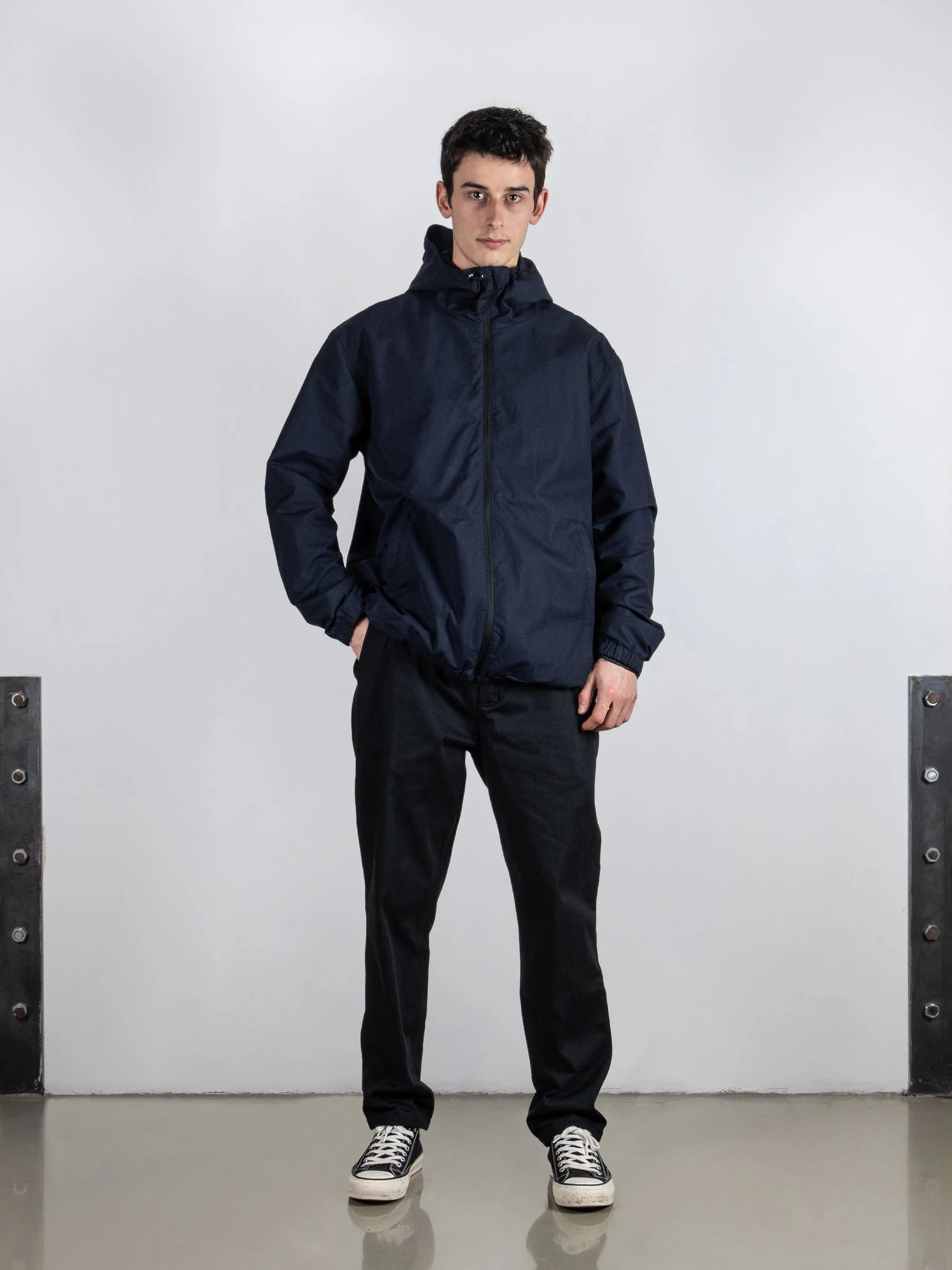CREST / Veste Shell imperméable, marine