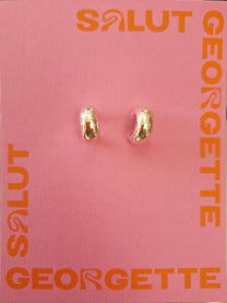Salut Georgette / Boucles d&#39;oreilles - Créole fine