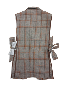 RE/Papa&#39;s Blazer à noeuds - n°57 tartan