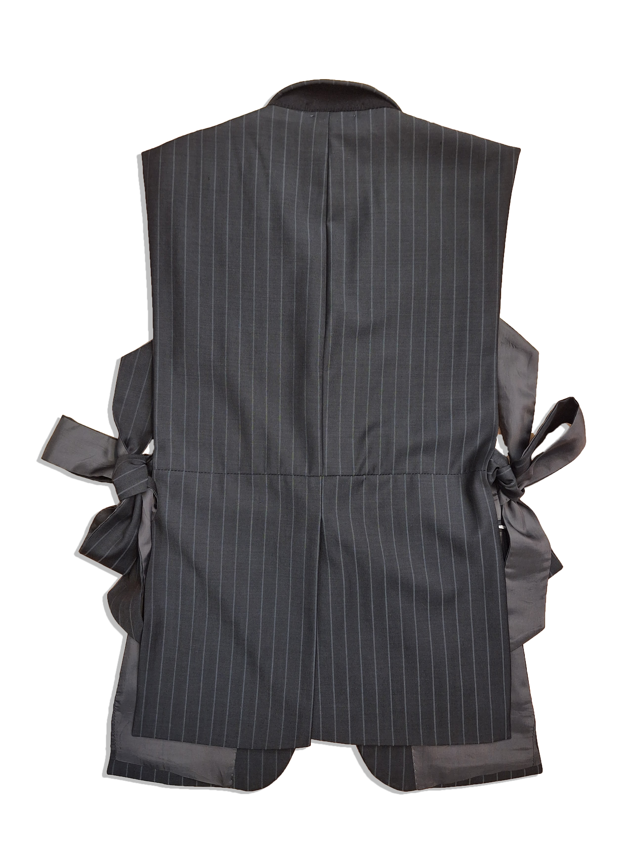 RE/Papa&#39;s Blazer à noeuds - n°58 gris ligné