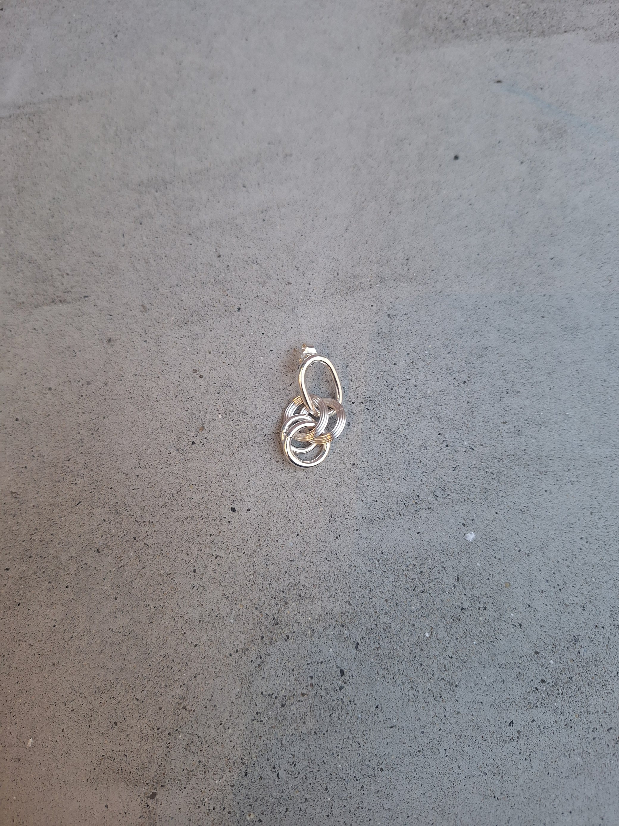 Capucine Jewelry / Boucles d&#39;oreille anneaux: base + 1 anneau petit + 3 anneaux moyens